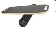Wooden Balance Board with Roller - Core Stability Trainer