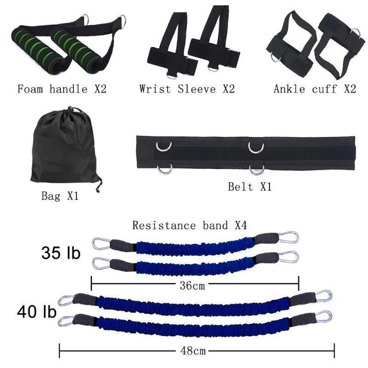 Complete Resistance Training Kit - 10-Piece Full Body Workout Set