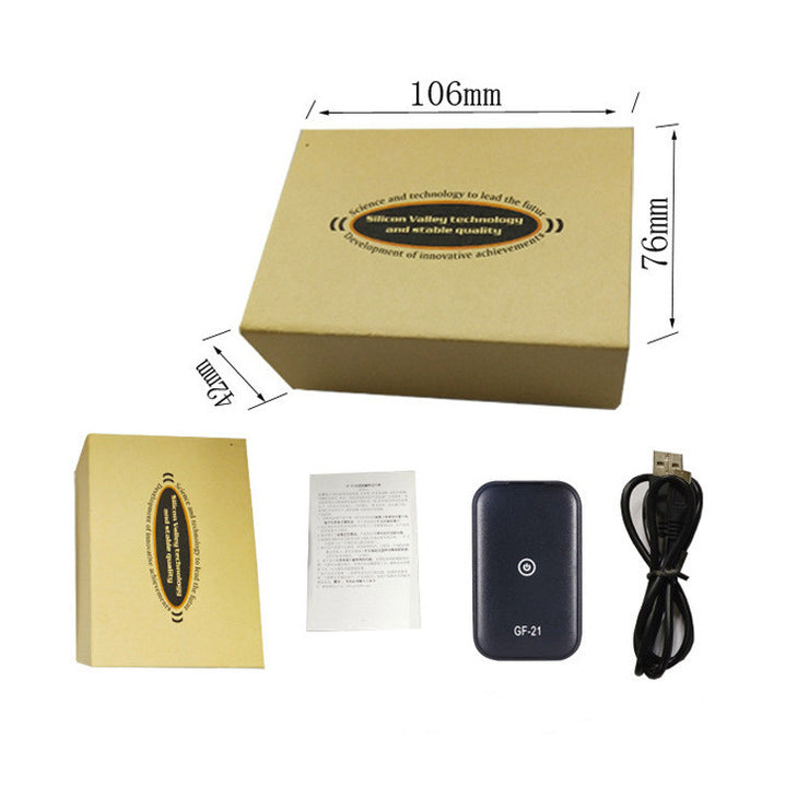 GF21 Locator Anti-lost Anti-theft Wireless Tracker Pets' GPS Locator Car Tracker