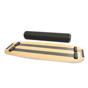 Wooden Balance Board with Roller - Core Stability Trainer