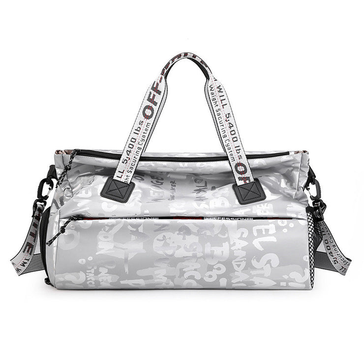 Fitness Bag Large Capacity Portable Diagonal Training Bag